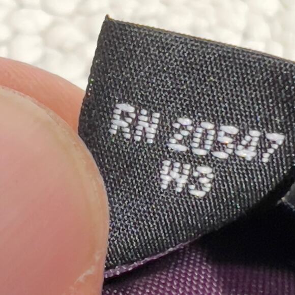 Harve Bernard by Bernard Holtzman 100% Silk Tie Handmade Chain-Link Blue 58"x 4" - Picture 5 of 8